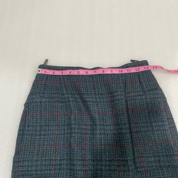 Henry White Dublin Vintage Long Tweed Skirt pockets Alpaca & Wool 10 US 6 EUC - Picture 10 of 13